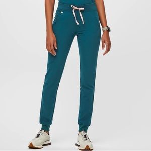 Figs Zamora Jogger Scrub Pants Caribbean Blue